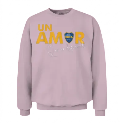 Club Atletico Boca Juniors El Mejor Papa Unisex Sweatshirt - Light Pink