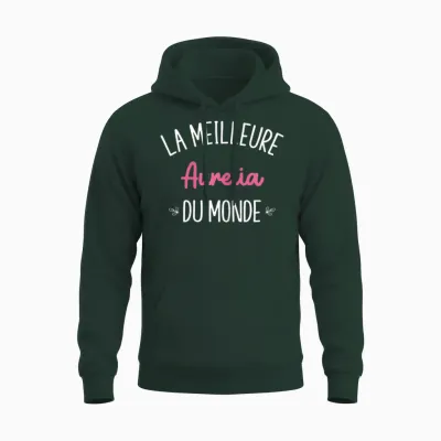 Femme Humour Cadeau Personnalisé Bff Prénom Aurelia Unisex Hoodie - Forest