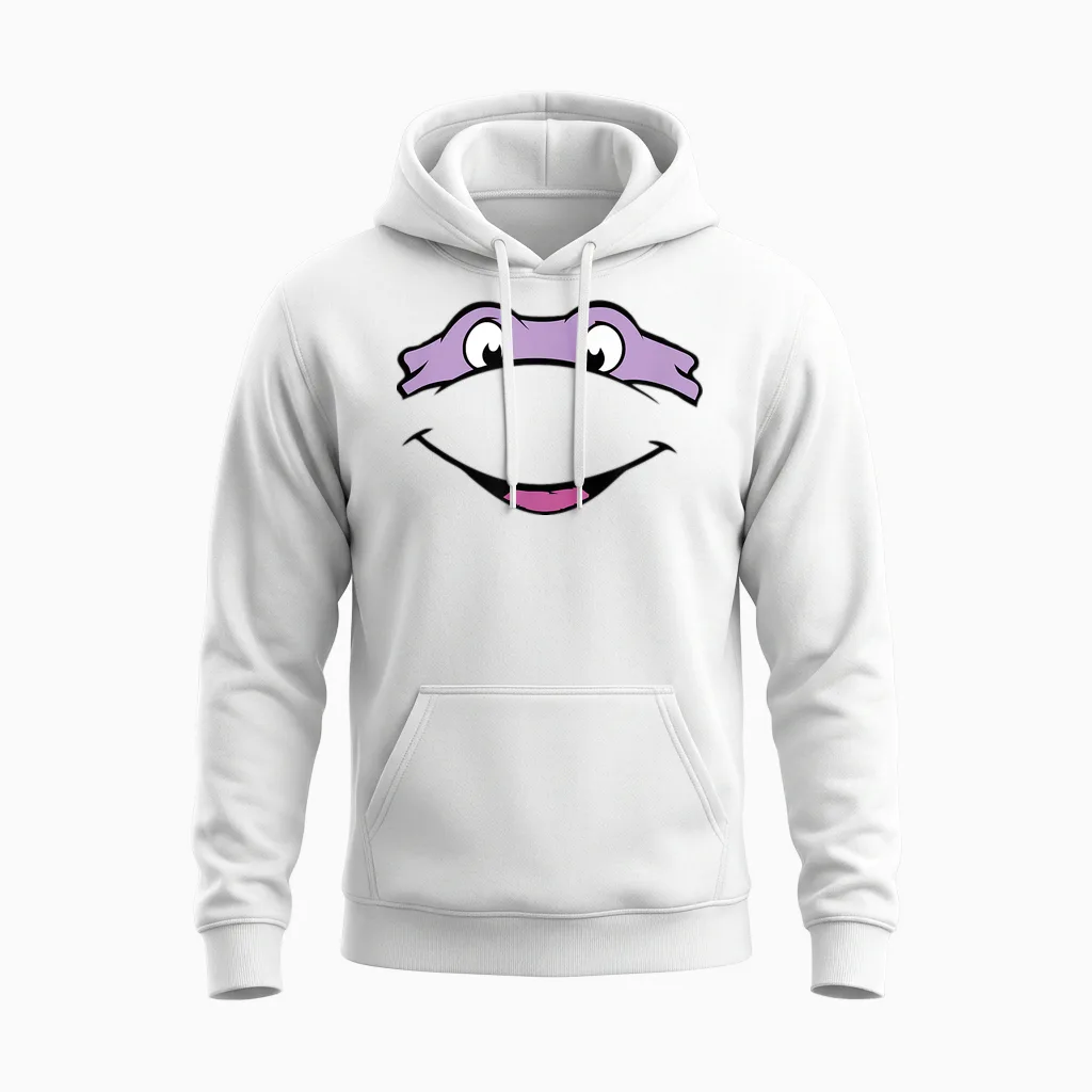 Mademark X Teenage Mutant Ninja Turtles - Donatello - Costume Unisex Hoodie in White