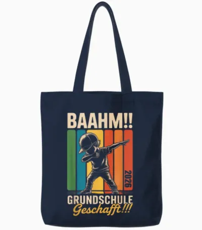 Grundschule Absolvent Abgänger Grundschule Abschluss 2026 Tote Bags - Navy
