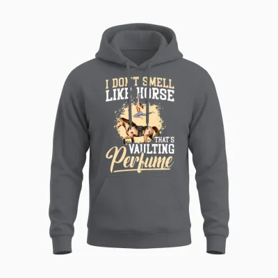 Horse Gymnastics Artistic Equestrian Horse Unisex Hoodie - Charcoal