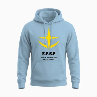 Efsf Unisex Hoodie - Light Blue