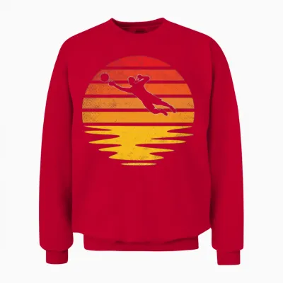 Keeper Retro Unisex Sweatshirt - Red