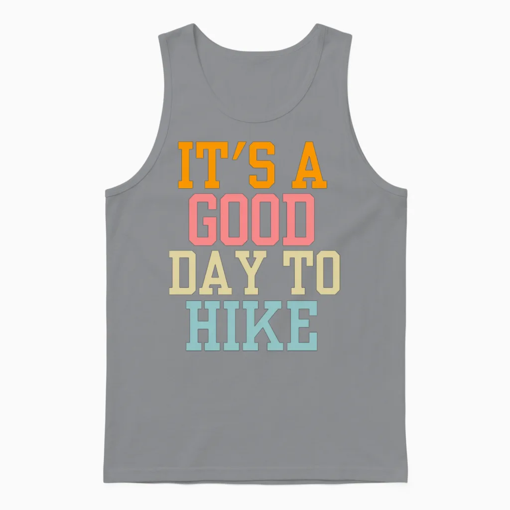 Hiking & Outdoors Unisex Tank Top in Sport Grey