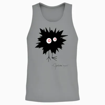 Woolly Beastie Flashed - Bestiolus Fulguratus Unisex Tank Top - Sport Grey