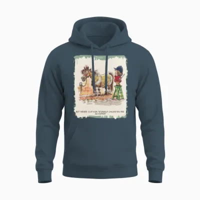 Thelwell Hairdresser Be a Expert Unisex Hoodie - Dark Heather
