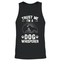Dog Trainer Men Dog Agility Training Unisex Tank Top - Black – 2