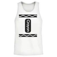 Party-Crayon Halloween Team Unisex Tank Top - White – 2