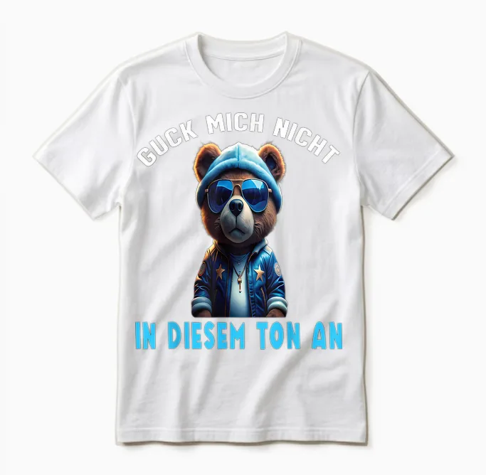 Arbeiten Witziger Lustiger Spruch Sprüche Süßes Teddy Unisex T-Shirt in White