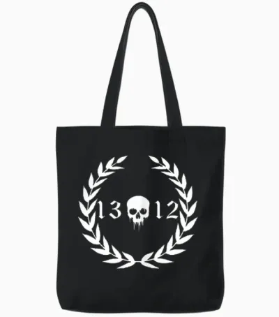 18 Tshirt 88 Hoodie 1312 Tshirt 444 Hoodie 1312 Handycover Tote Bags - Black