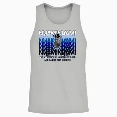 Nyaminyami Water Colors Unisex Tank Top - Ash