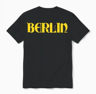 Berlin Berlin Berlin Unisex T-Shirt - Black