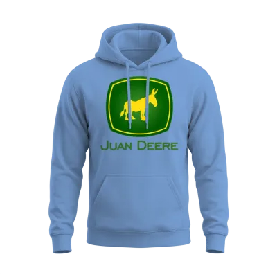 Juan Deere - the Farmer - the Gardener - The Unisex Hoodie - Carolina Blue