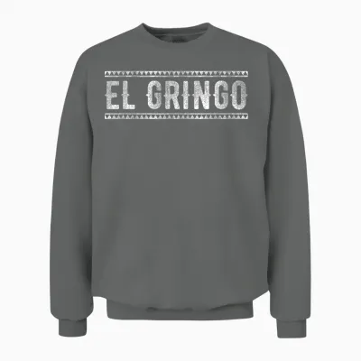De Mayo Famous El Gringo Spanish American Slang Unisex Sweatshirt - Graphite Heather