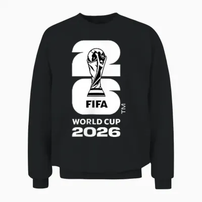 Fifa World Cup26 Usa Country Ball Unisex Sweatshirt - Black