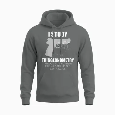 Triggernometry Gun Owner 2nd Amendment Rights Gift Unisex Hoodie - Graphite Heather