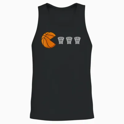 Basketball Hoops Basketball Player Unisex Tank Top - Black