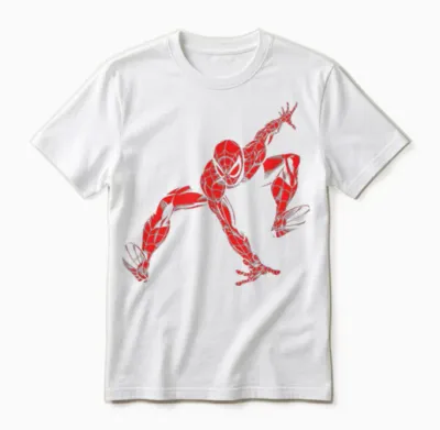 Marvel Spider-Man: Brand New Day Red & Black World Tour Unisex T-Shirt - White