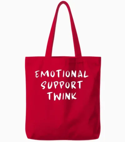 Dank and Funny Meme Tote Bags - Red