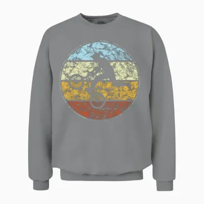 Bmx Retro Unisex Sweatshirt - Sport Grey