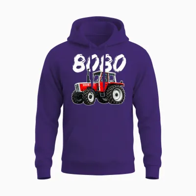 Steyr Austria Laster Landwirtschaft Trecker 8080 Traktor Unisex Hoodie - Purple