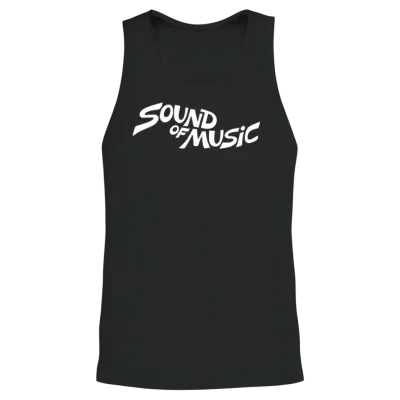 Sound of Music Unisex Tank Top - Black
