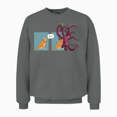 Captain Marvel - Flerken Goose Unisex Sweatshirt - Graphite Heather
