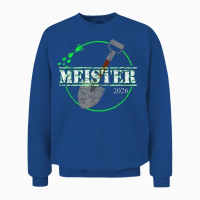 Geschenkidee Gärtnermeister Garten- Und Landschaftsbau 2026 Unisex Sweatshirt - Royal