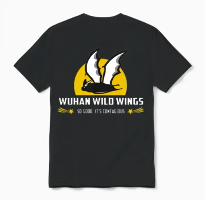 Wuhan Wild Wings So Good Its Contagious Unisex T-Shirt - Black