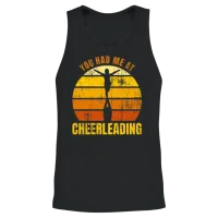 Funny Cheerleader Saying Unisex Tank Top - Black – 2