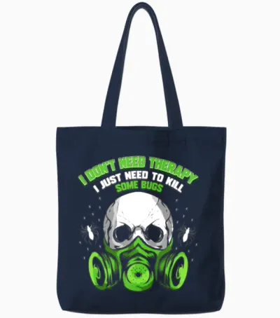 Pest Repeller Gift for Pest Repeller Tote Bags - Navy