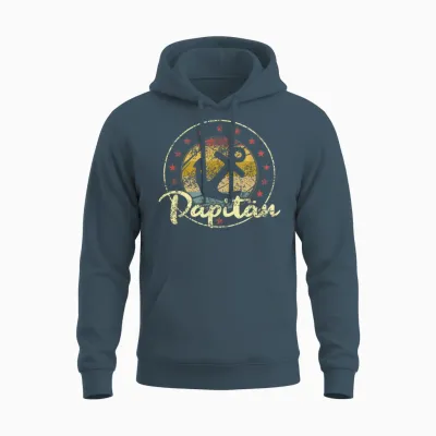 Papitän Vatertag Bester Papa Anker Norden Kapitän Unisex Hoodie - Dark Heather