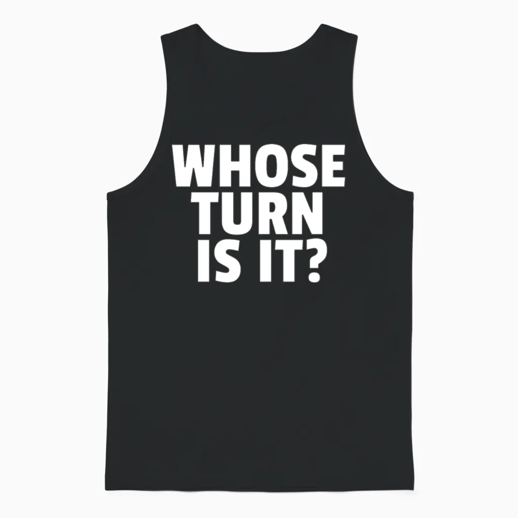 Board Game Unisex Tank Top in Black