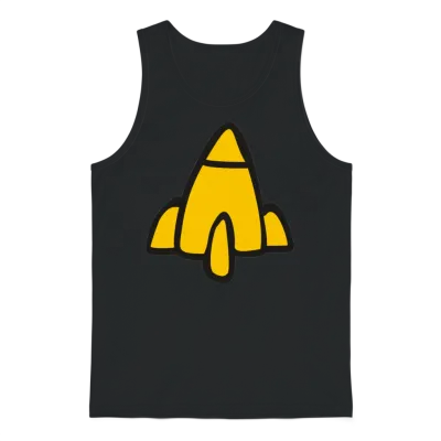 Rocket Power – Regina Unisex Tank Top - Black