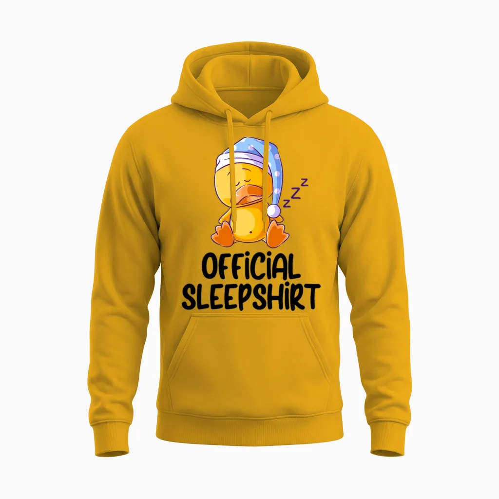 Funny Animal Shirt Funny Picture Unisex Hoodie in Gold