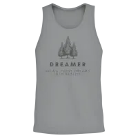 Hiking Dreamer — & Outdoors Gift Unisex Tank Top - Sport Grey – 2