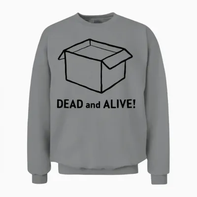 Schrödinger S Box Quantum Paradox Science Path4 Unisex Sweatshirt - Sport Grey