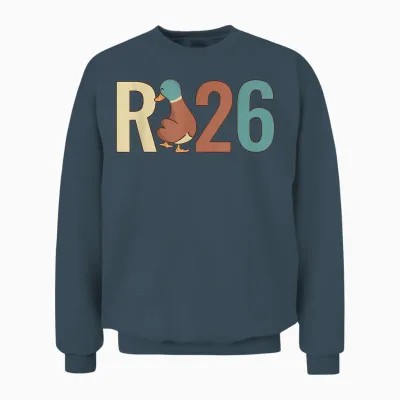 R Ente 26 - Retirement Funny Pensioner Retirement 2026 Unisex Sweatshirt - Dark Heather