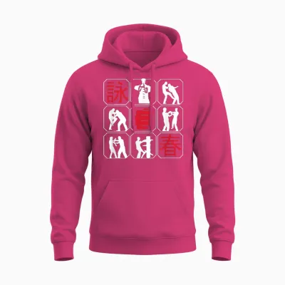 Wing Tsun Unisex Hoodie - Heliconia