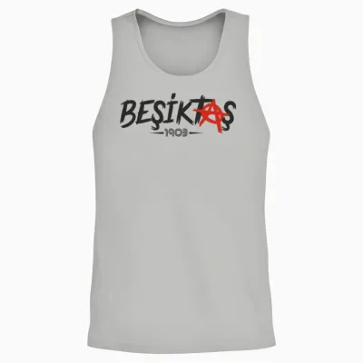 Beşiktaş Besiktas Unisex Tank Top - Ash