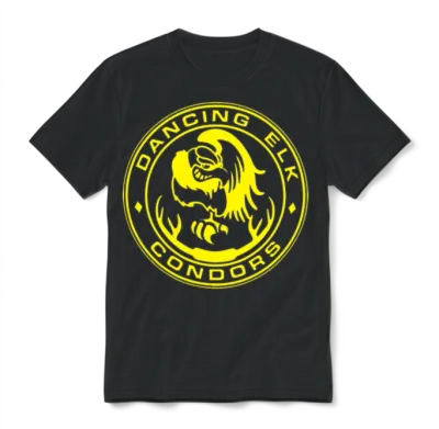 Dancing Elk Condors Juno Unisex T-Shirt - Black