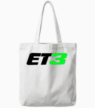 Et3 Eli Tomac Sweat Motocross and Supercross Merch Tote Bags - White