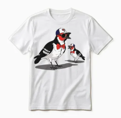 Pigeon Unisex T-Shirt - White