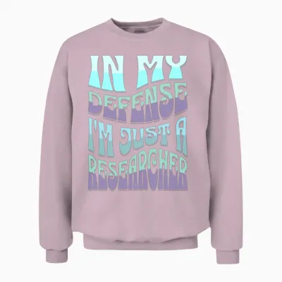 Funny Researcher Unisex Sweatshirt - Light Pink