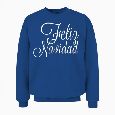 Feliz Navidad Unisex Sweatshirt - Royal