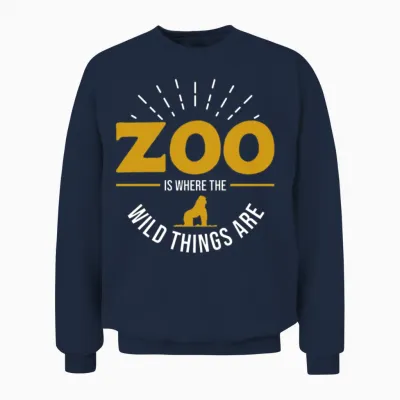 Zoo Keeper Unisex Sweatshirt - Navy