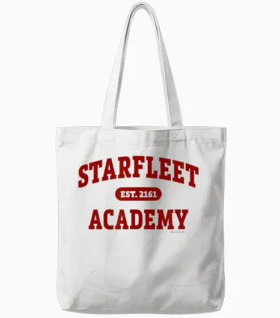 Star Trek Starfleet Academy Est. 2161 Tote Bags - White