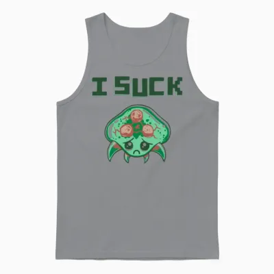 I Suck Unisex Tank Top - Sport Grey