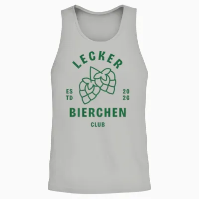 Lecker Bierchen Club Drinking Club Bier Malle Unisex Tank Top - Ash