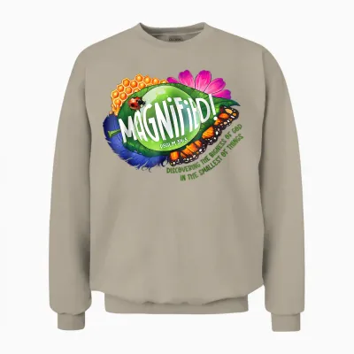Vbs 2025 Magnified Smallest Insects Adventure Vbs Unisex Sweatshirt - Sand